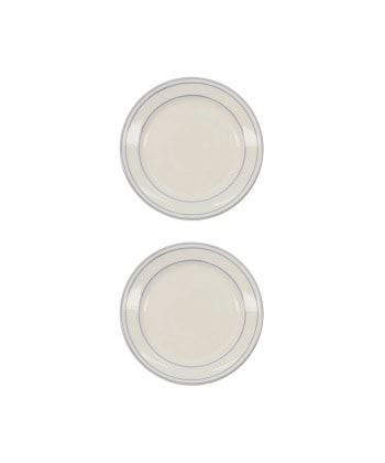 Bistro Lunsjtallerken, blå -2pk