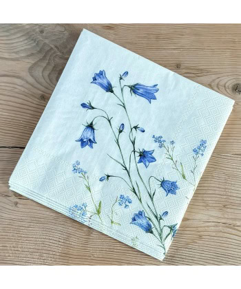 Papirservietter -Blåklokke, Lunsj - Bilde 3