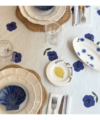 Lite Serveringsfat -Madelen Möllard Pansy - Bilde 4