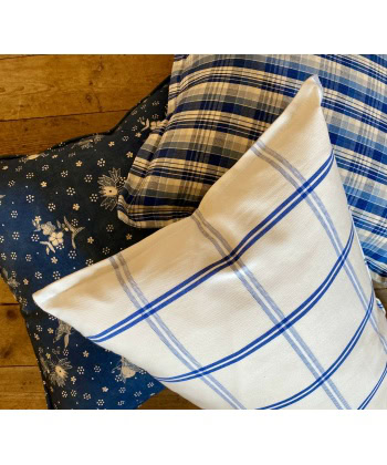Putetrekk -Wells Batik Blue, 50x50 - Bilde 2