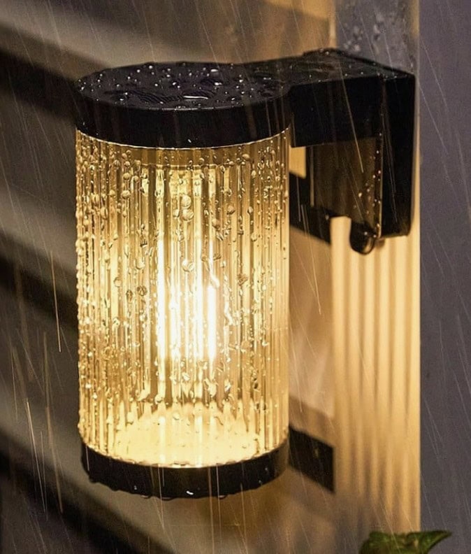 Solar vegglampe -Beacon Solcelle