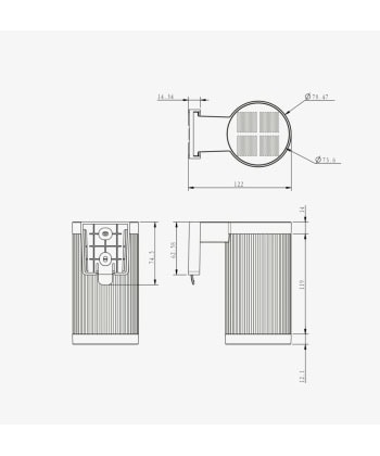 Solar vegglampe -Beacon Solcelle - Bilde 2