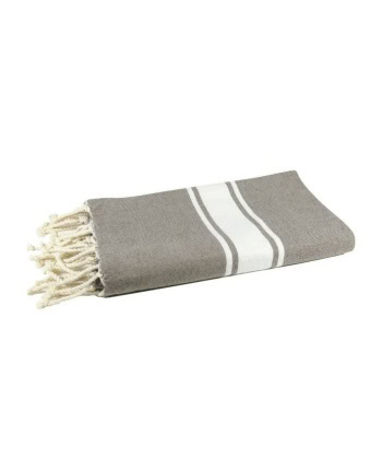 Foutahåndkle Flat Weave, 100x200 -Taupe