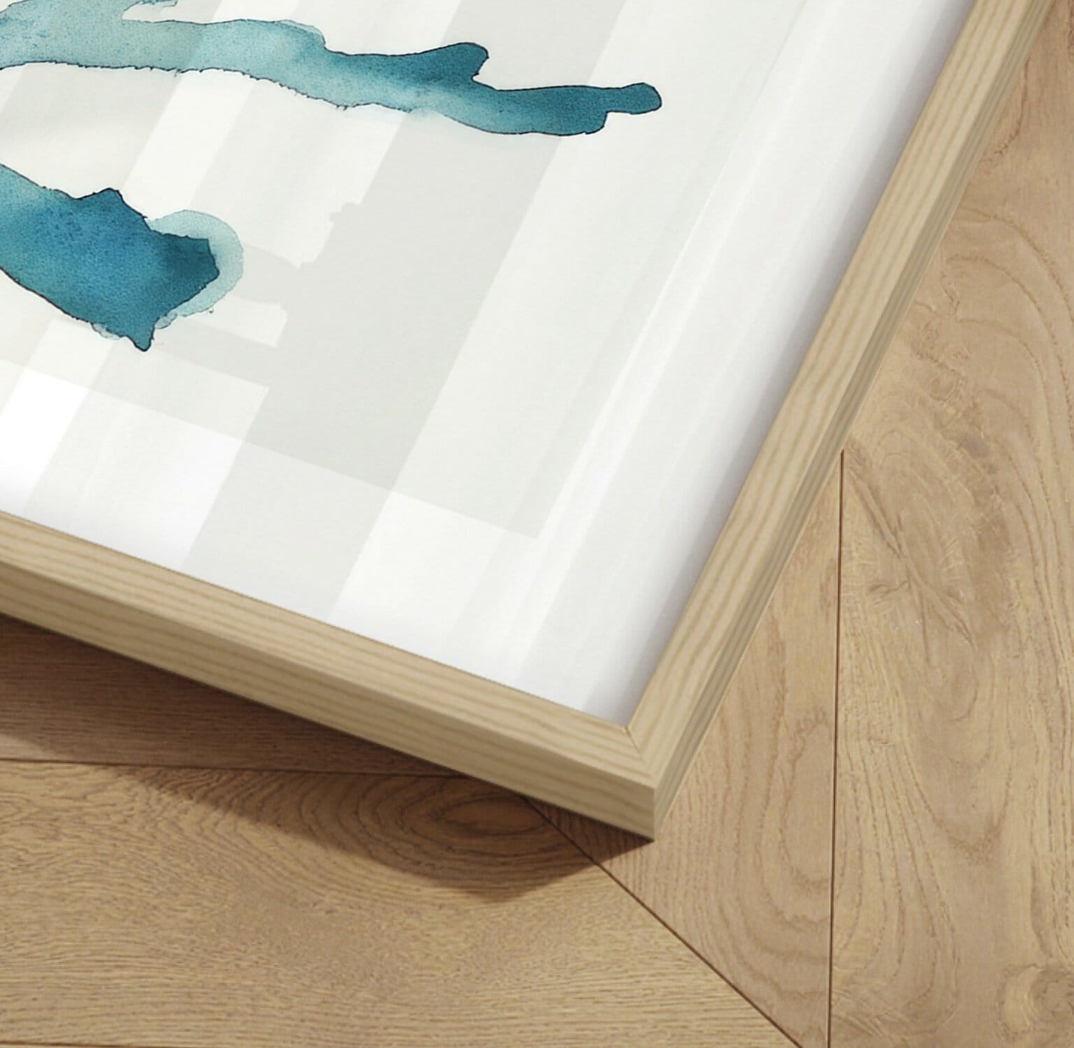 Turquoise Coral -Innrammet plakat 30x40 - Bilde 2