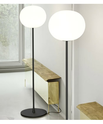 Glo-Ball F1 sort gulvlampe - Bilde 2