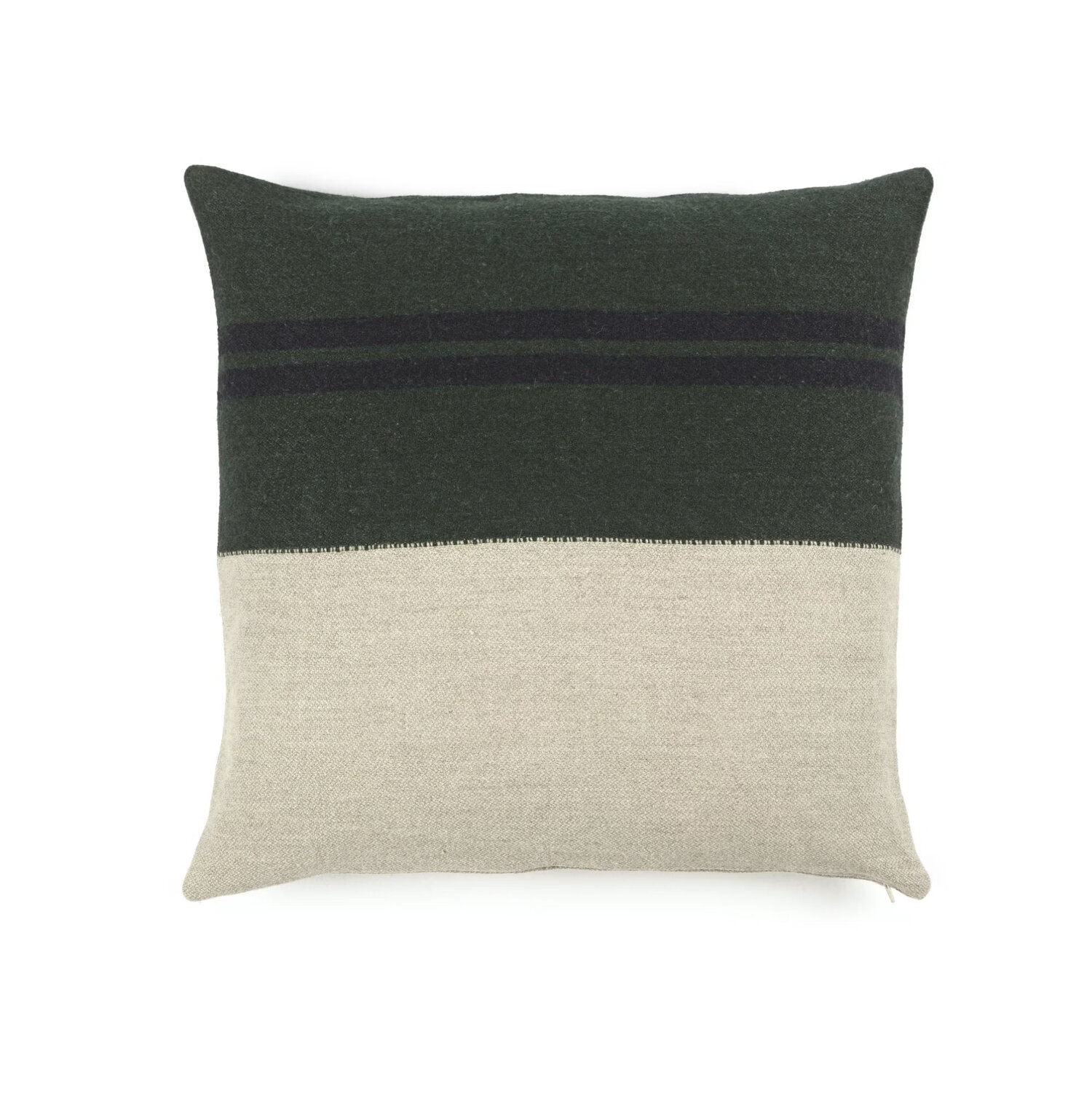 Putetrekk -Omaha Stripe Green -50x50