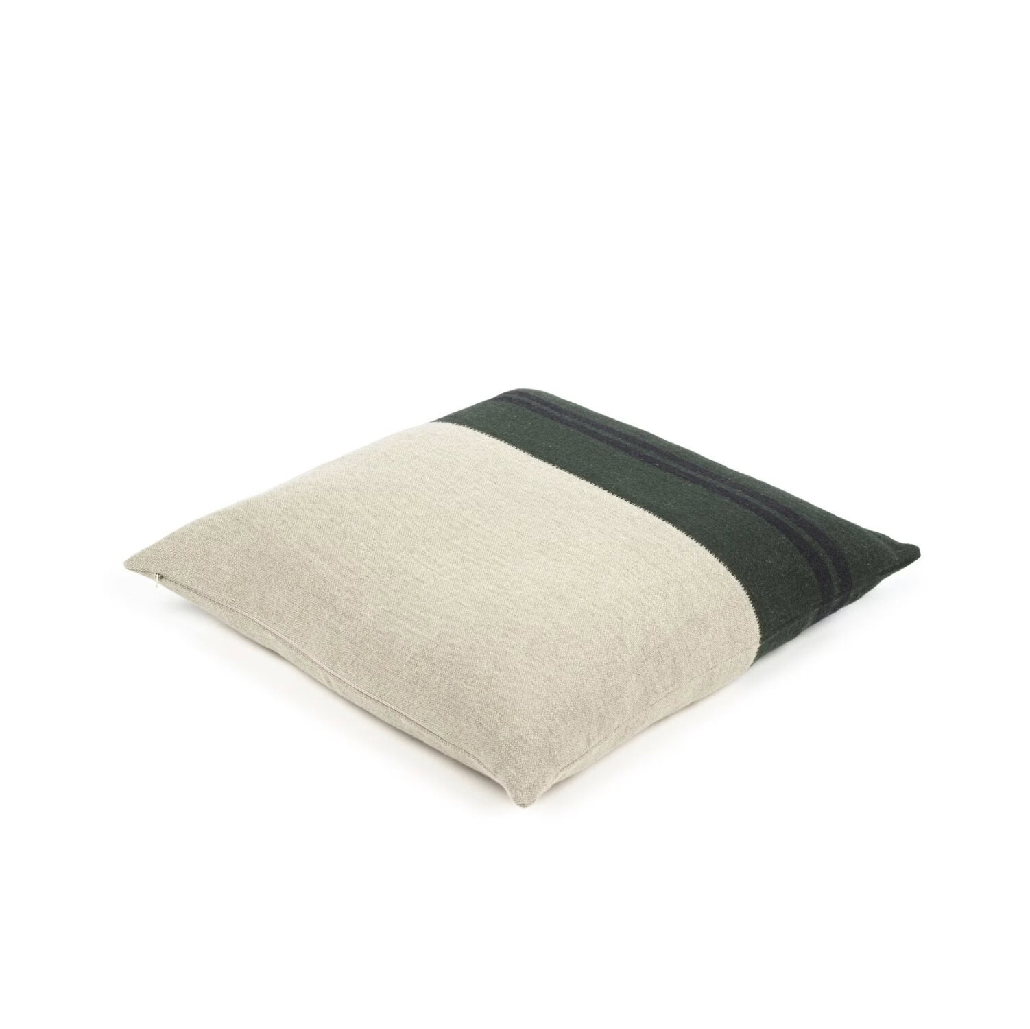 Putetrekk -Omaha Stripe Green -63x63