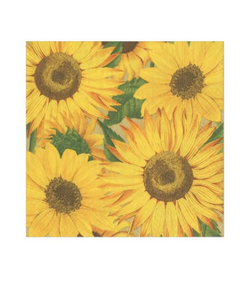 Servietter lunsj - Sunflowers