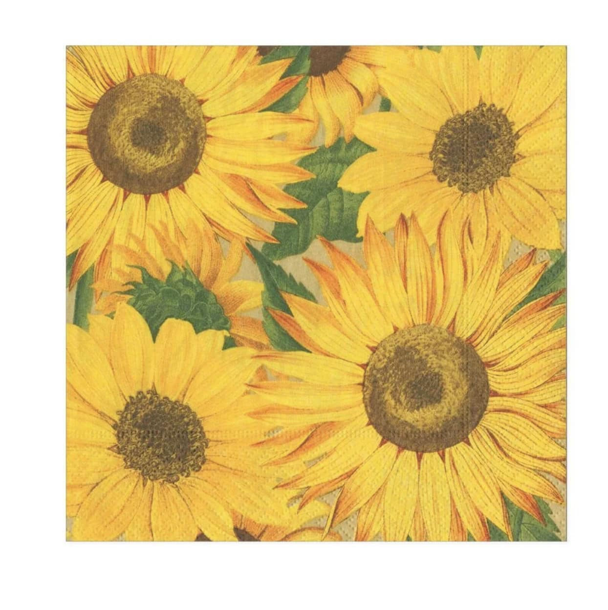 Servietter lunsj - Sunflowers