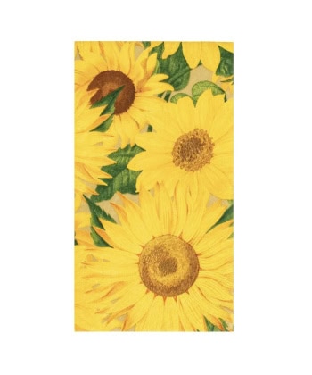Servietter avlang - Sunflowers