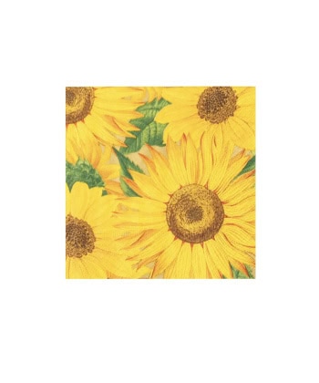 Servietter kaffe - Sunflowers