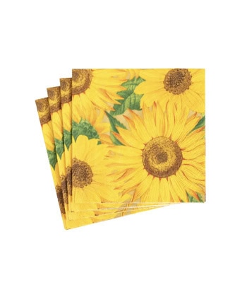 Servietter kaffe - Sunflowers - Bilde 2