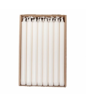 Kronelys 2,2x28 Off-White -10 stk.