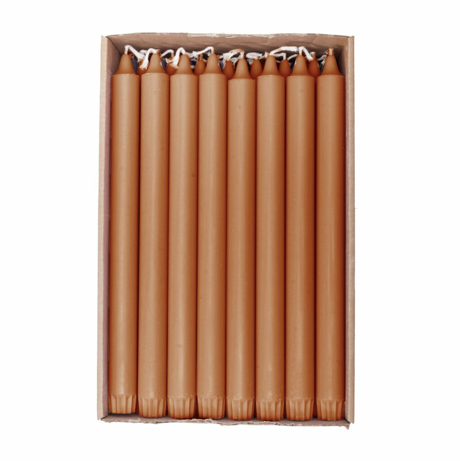 Kronelys 2,2x28 Caramel -10 stk.