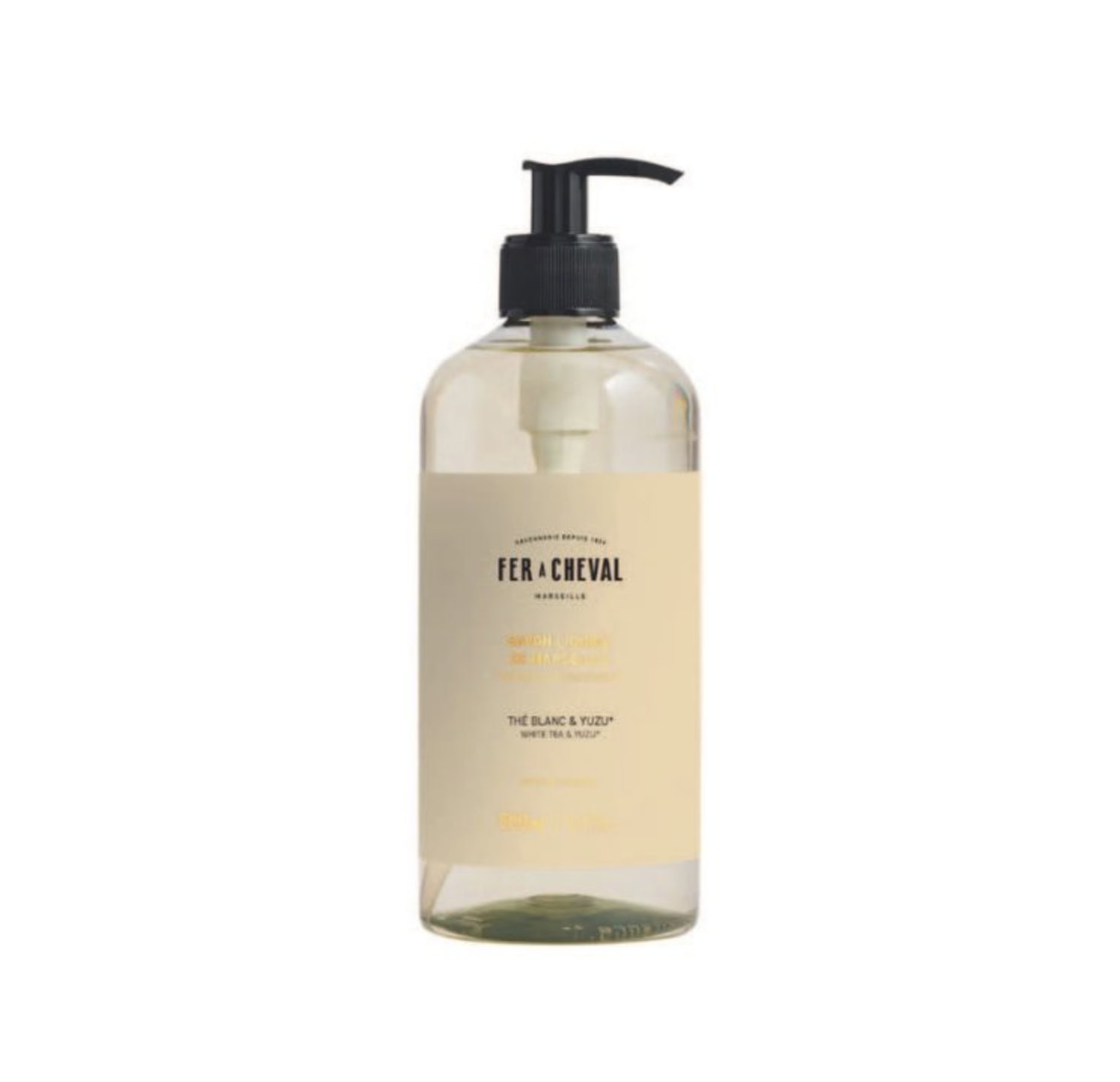 Flytende Marseille Såpe 500ml, White Tea & Yuzu