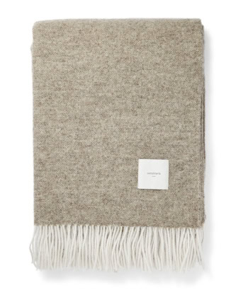 duo pledd taupe