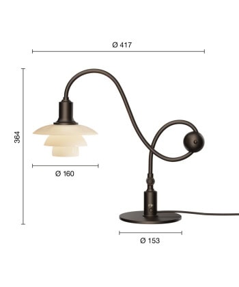 PH 1/1 Piano Bordlampe - Bilde 3