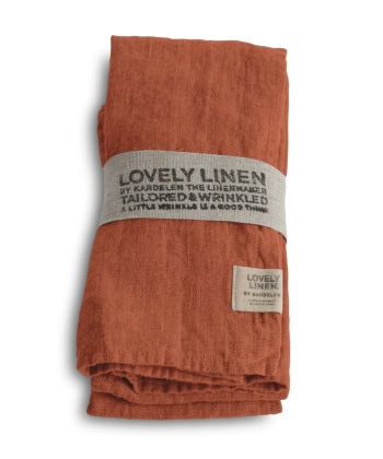 Linservietter, Lovely 4pk Cayenne