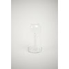 Tindra stormlykt i klart glass for kronelys