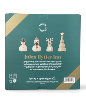 Julekalender spring bakside