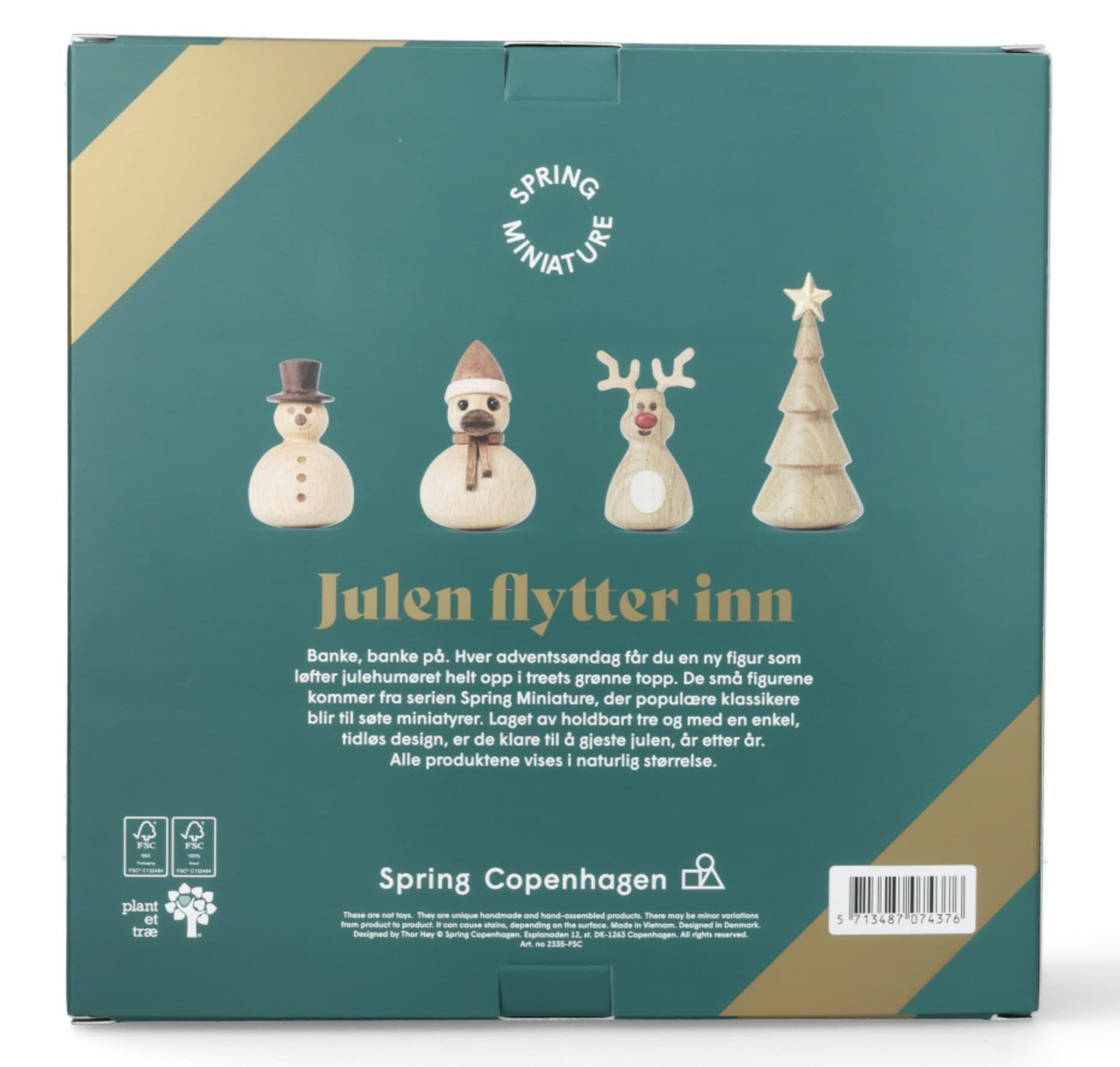Julekalender spring bakside