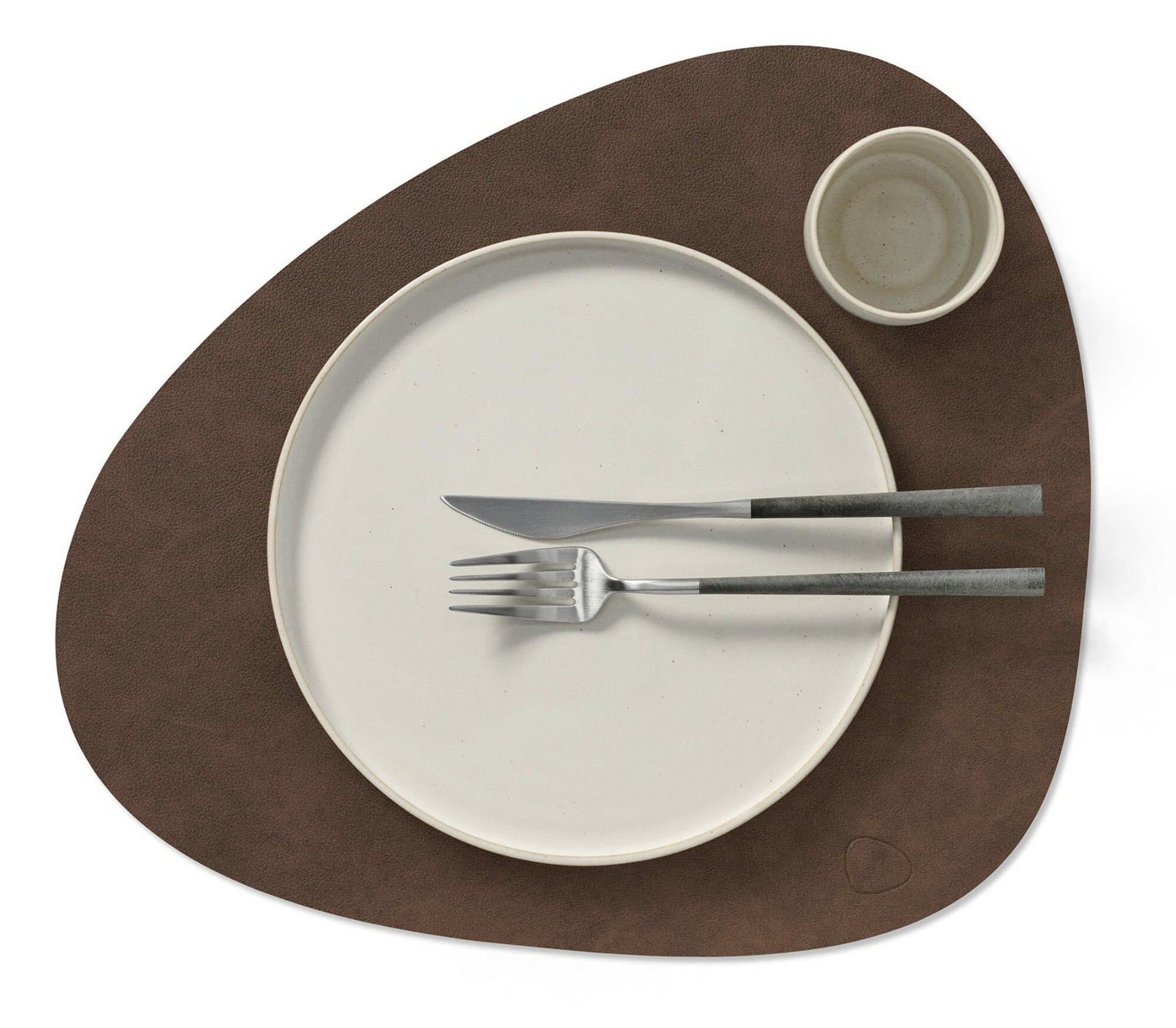 Curve Bordbrikke -Nupo Dark Brown - Bilde 2