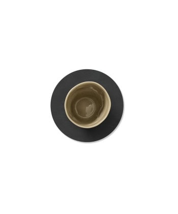 Glassbrikke Rund -Nupo Black - Bilde 3