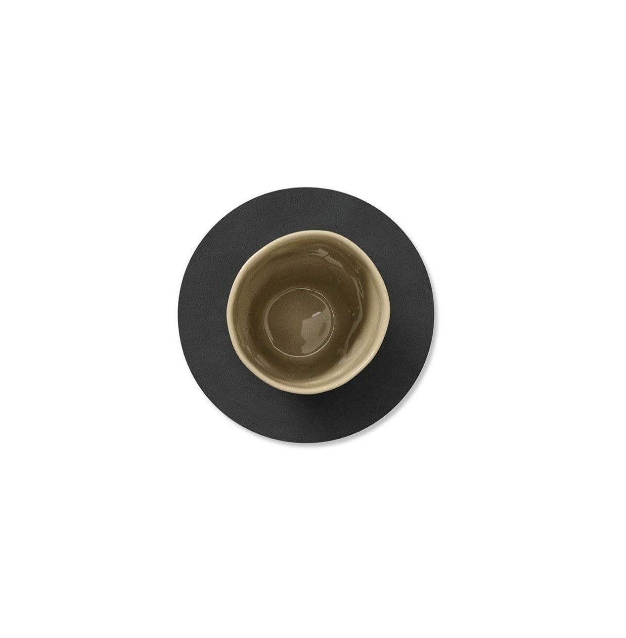 Glassbrikke Rund -Nupo Black - Bilde 3