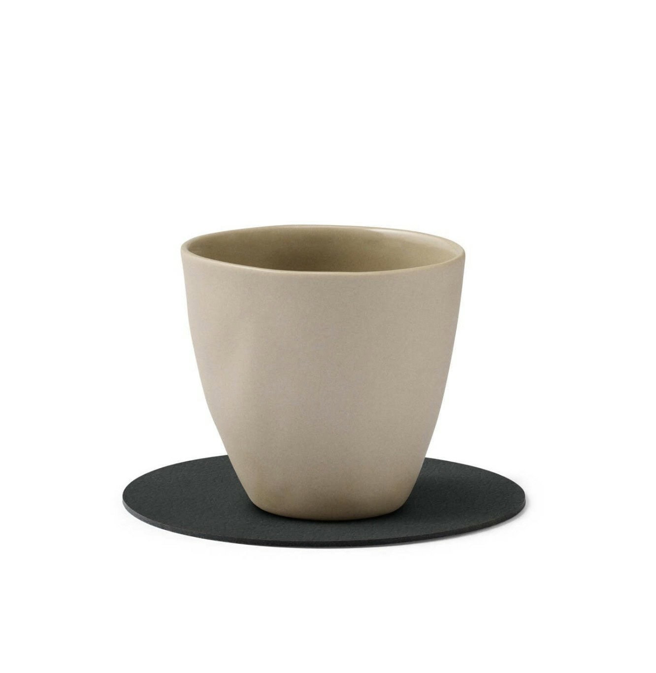 Glassbrikke Rund -Nupo Black - Bilde 2