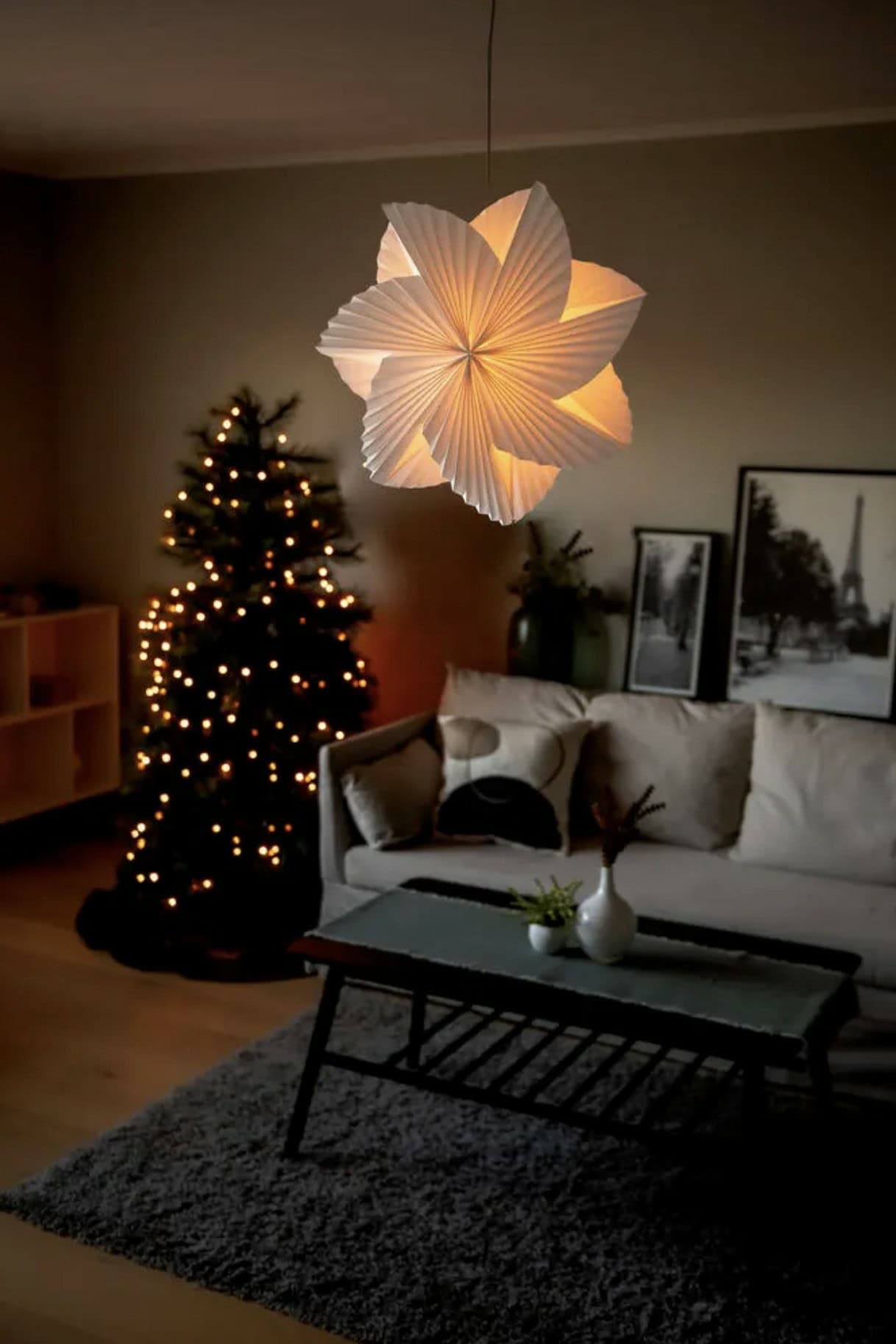 Adventsstjerne 60 -Pinwheel Hvit - Bilde 4