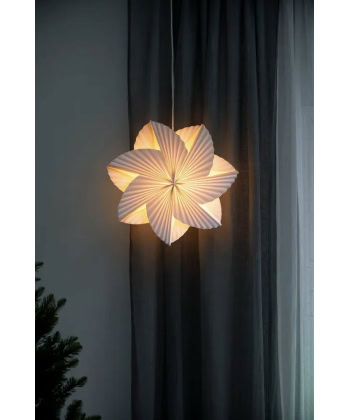Adventsstjerne 60 -Pinwheel Hvit - Bilde 3