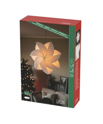 Adventsstjerne 60 -Pinwheel Hvit - Bilde 5