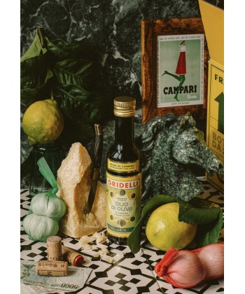 Gridelli Olio al Limone – økologisk olivenolje med sitron - Bilde 2